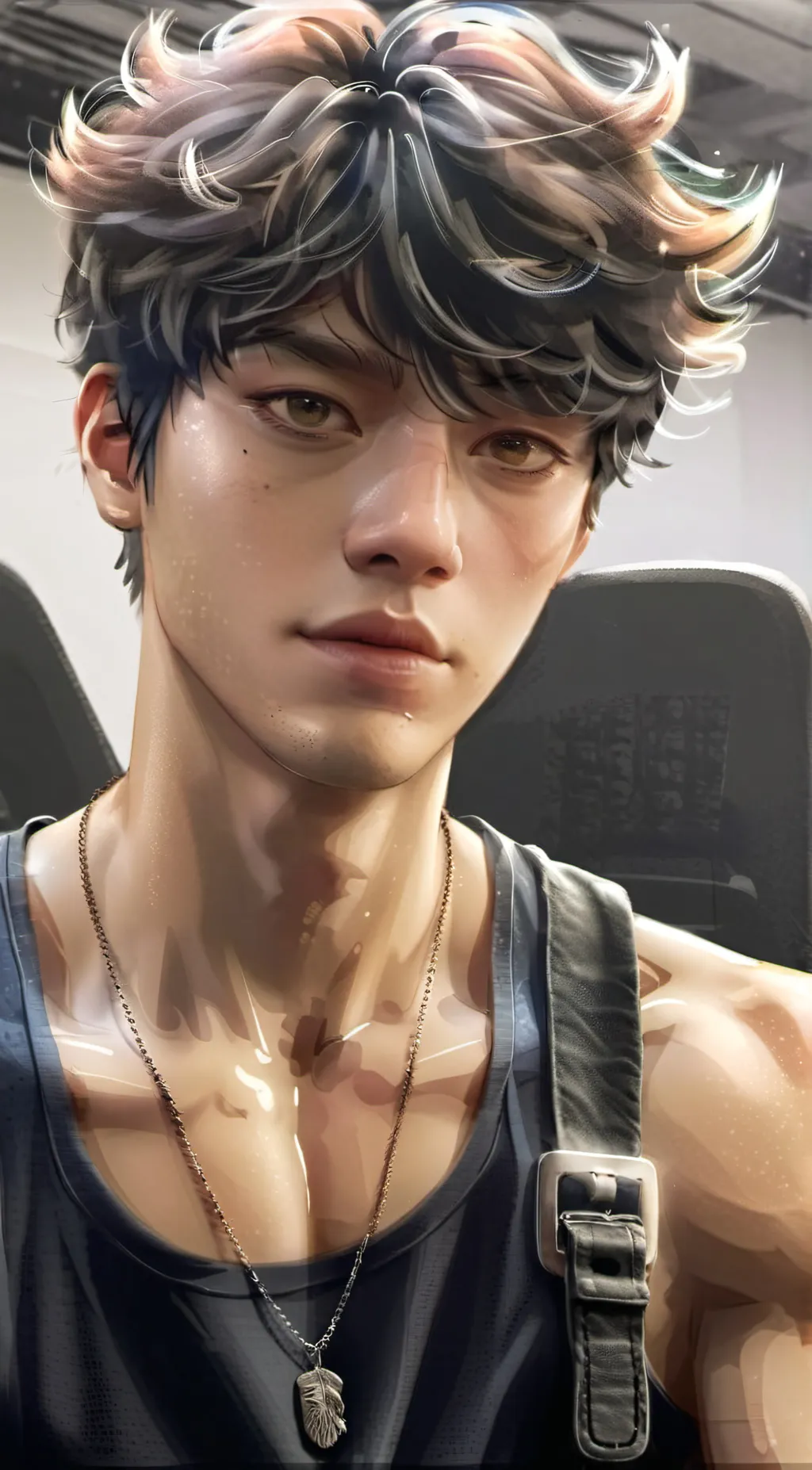 ai character: Westie background