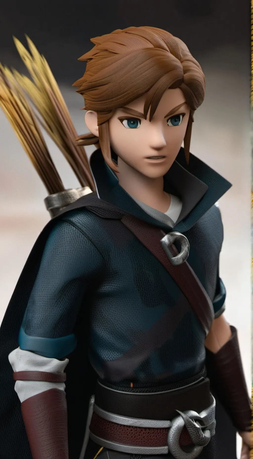 ai character: Link from Zelda background
