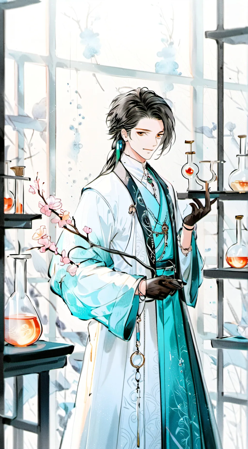 ai character: lab rp background