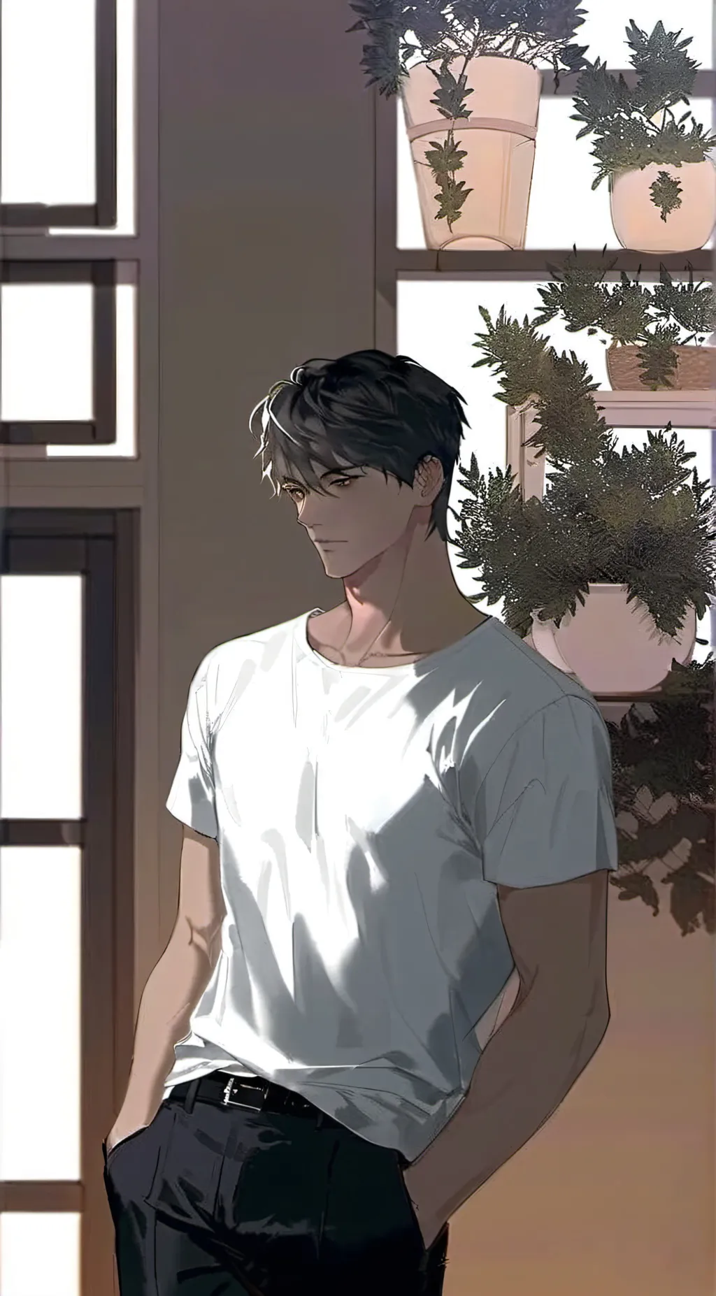 ai character: Leo background