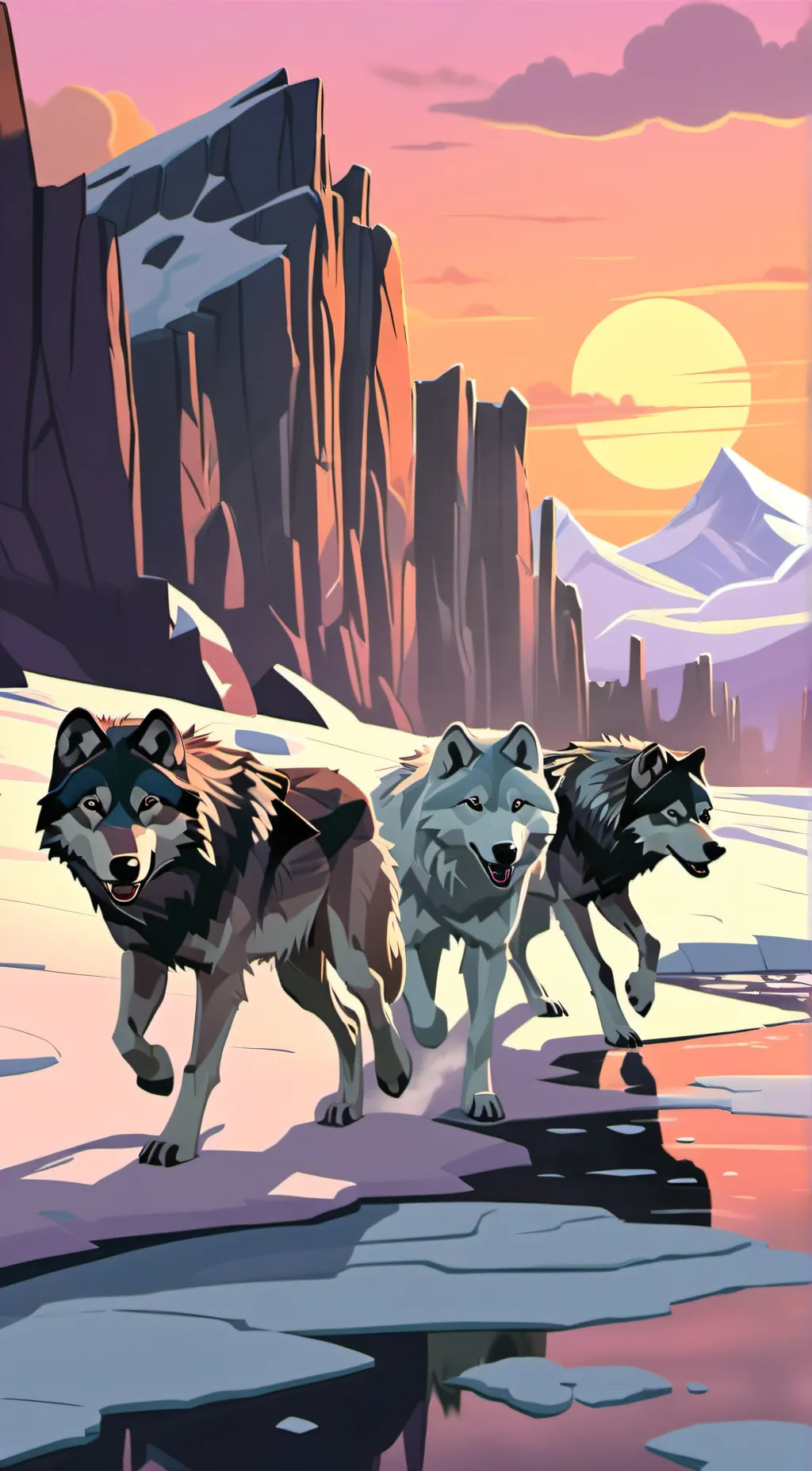 Talkie AI - Chat with Wolf pack! :3