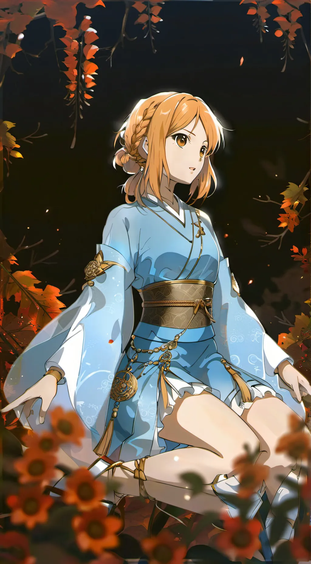 ai character: Nami background