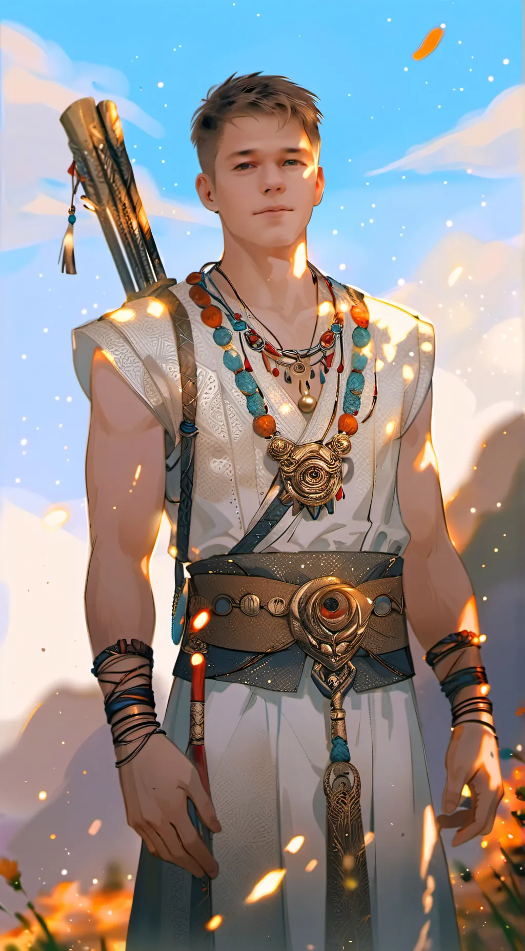 ai character: harry background