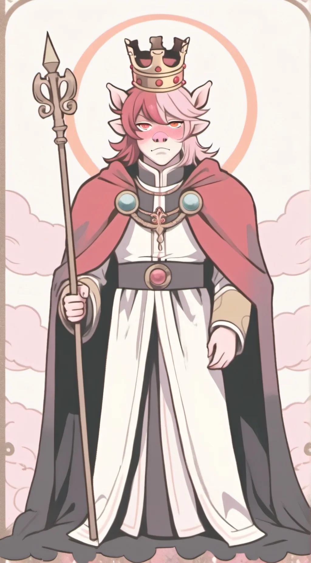 ai character: Technoblade background