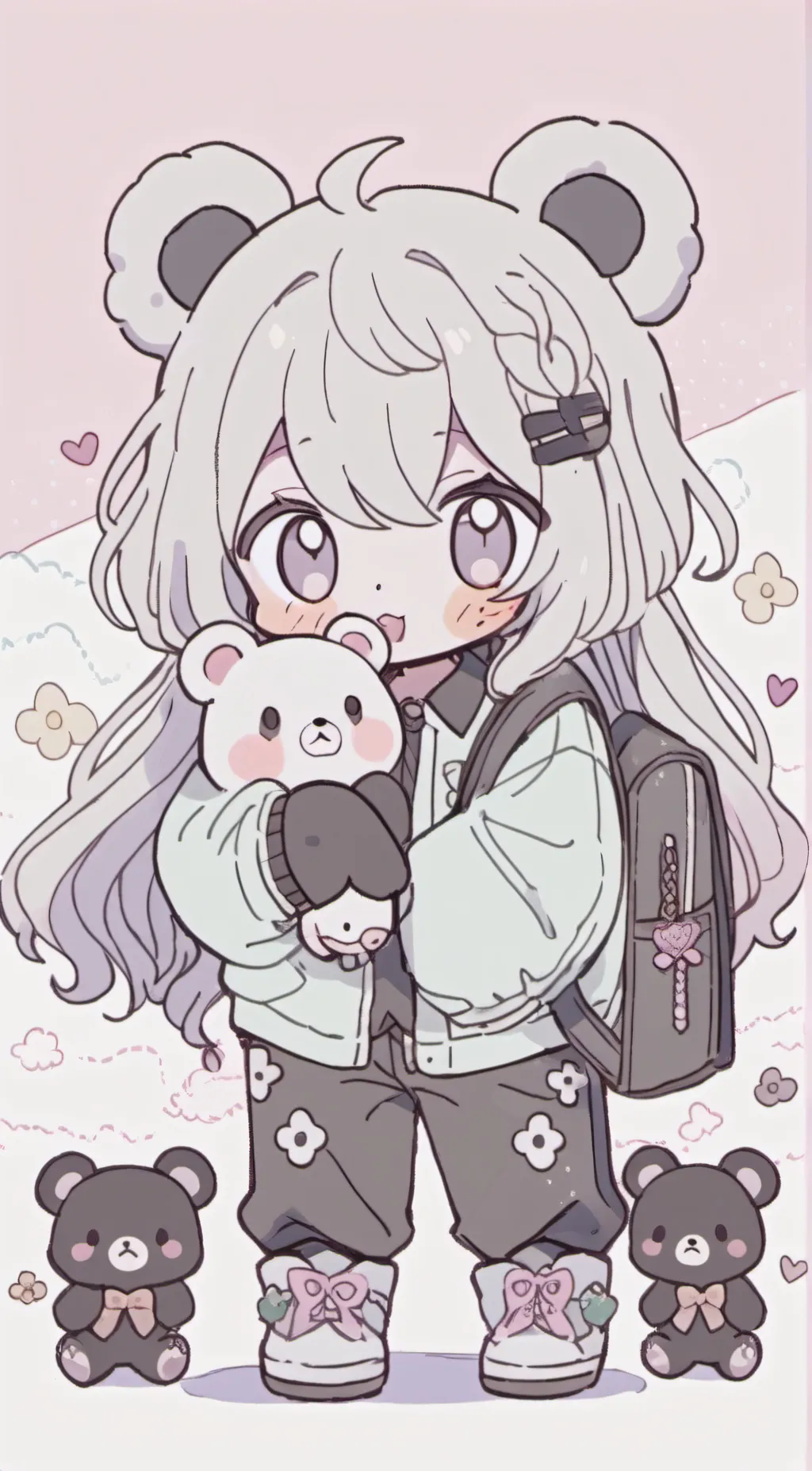 ai character: bobby Bearhug  background