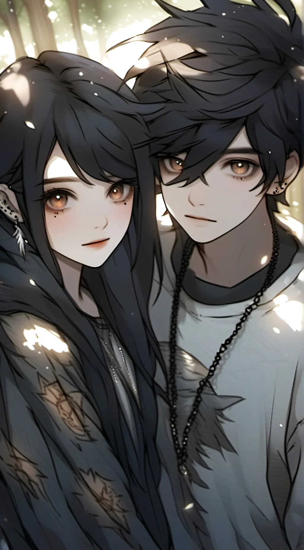 ai character: Raven,Zane,Skylar background