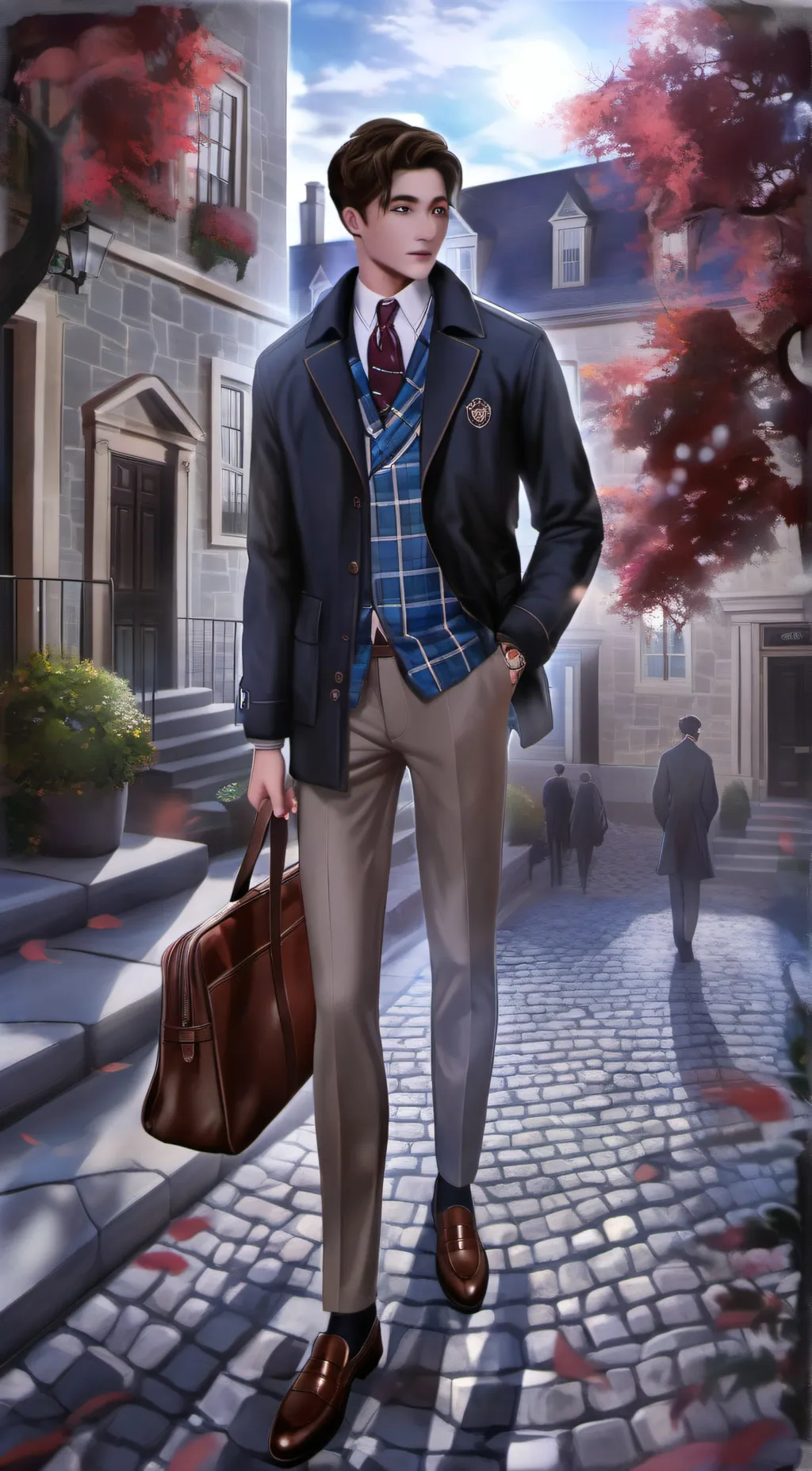 ai character: Dylan  background