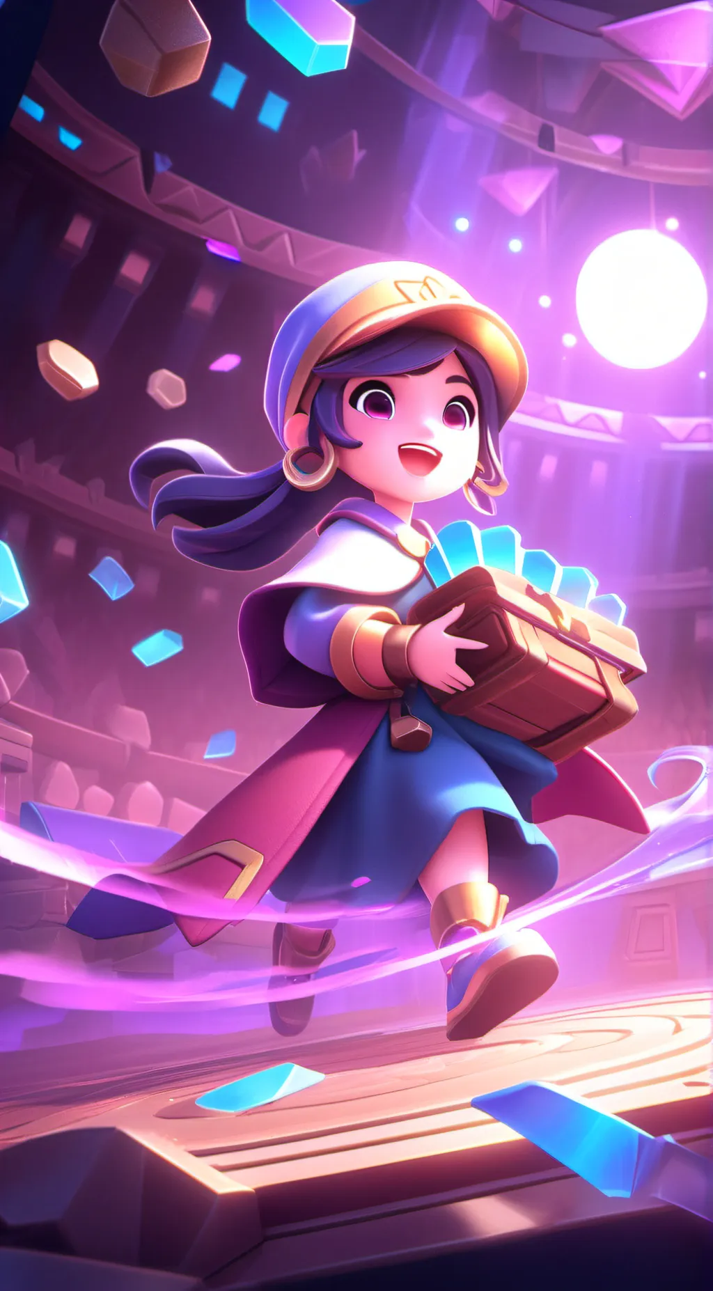 ai character: Ama  background