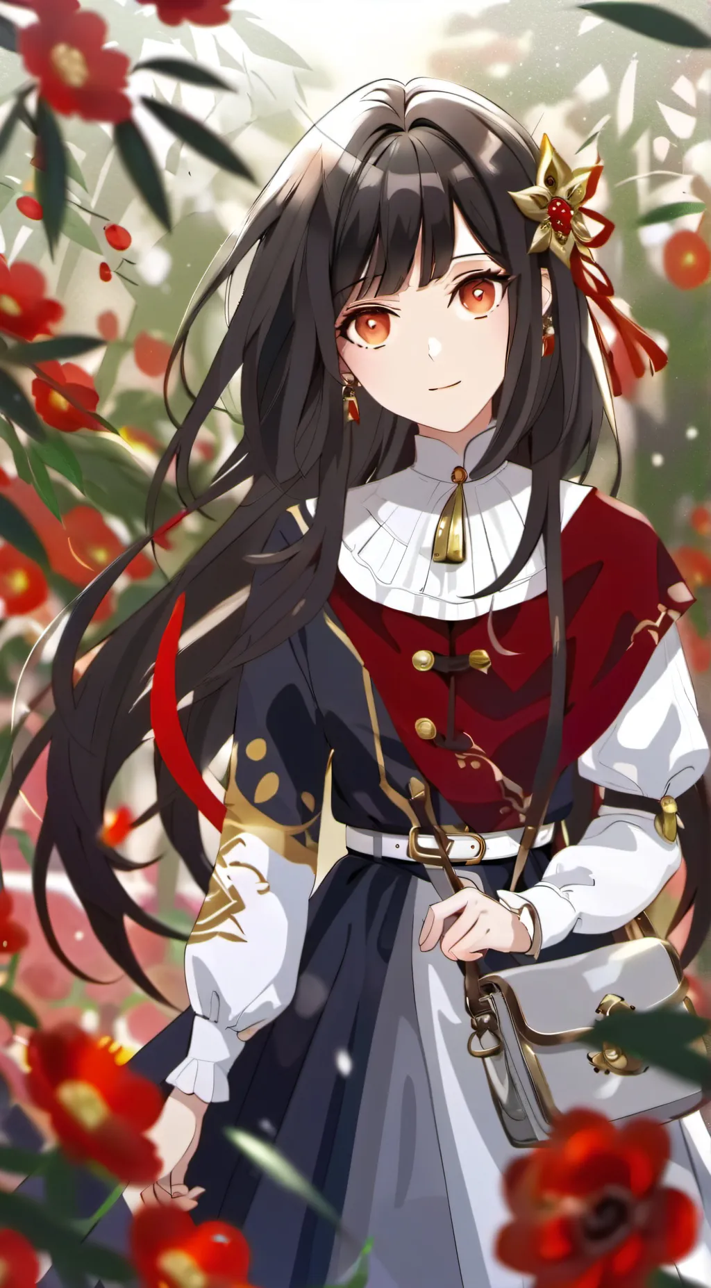 ai character: the gem mermaid background