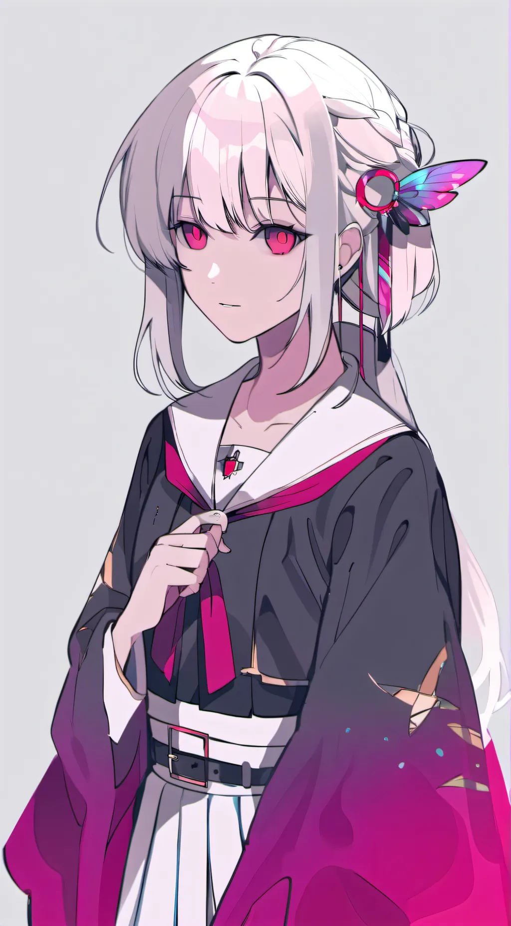 ai character: duży background