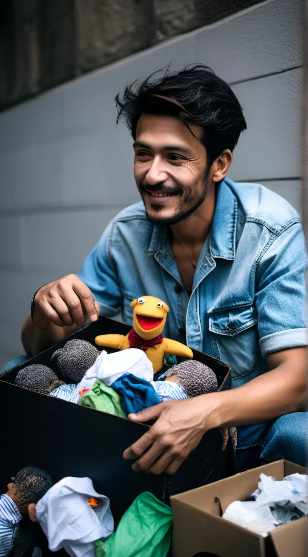 ai character: ben background