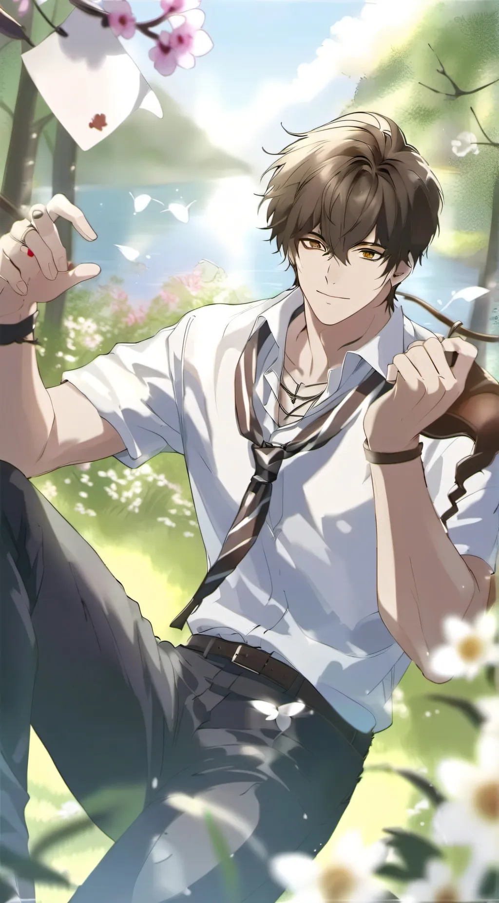 ai character: Max background