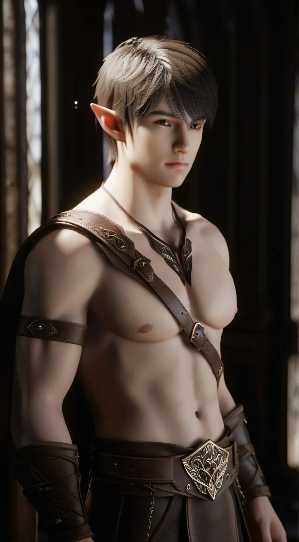 ai character: finn E f background