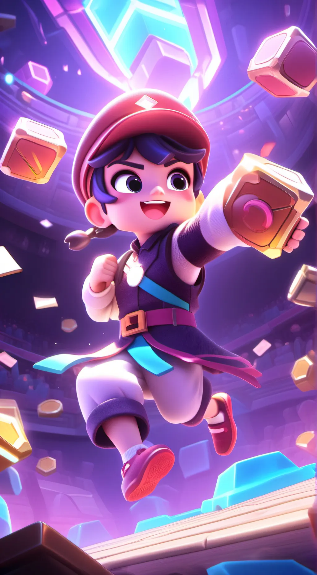 ai character: leo background