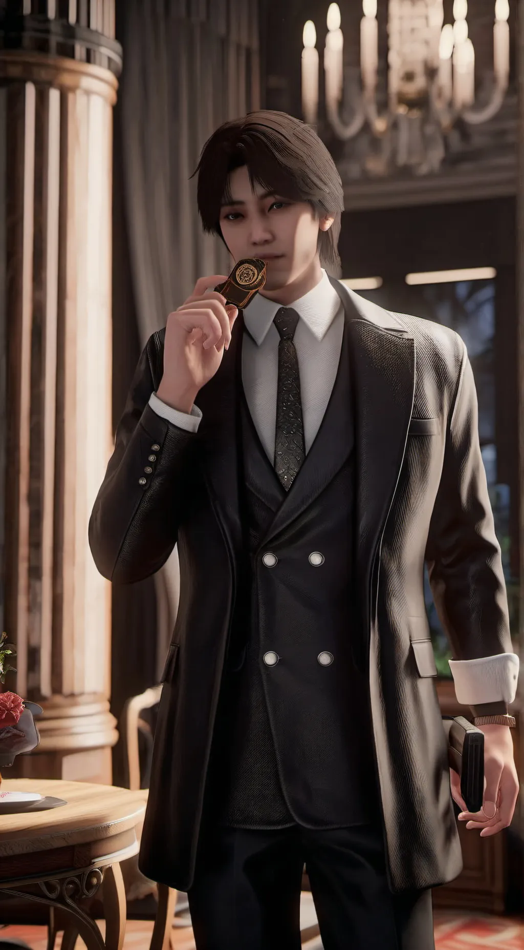 ai character: Namjoon  background