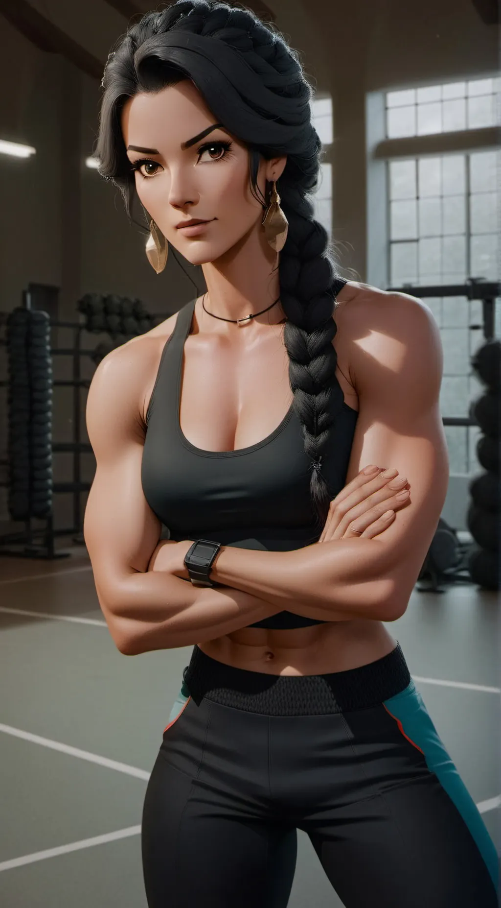 ai character: Tori background