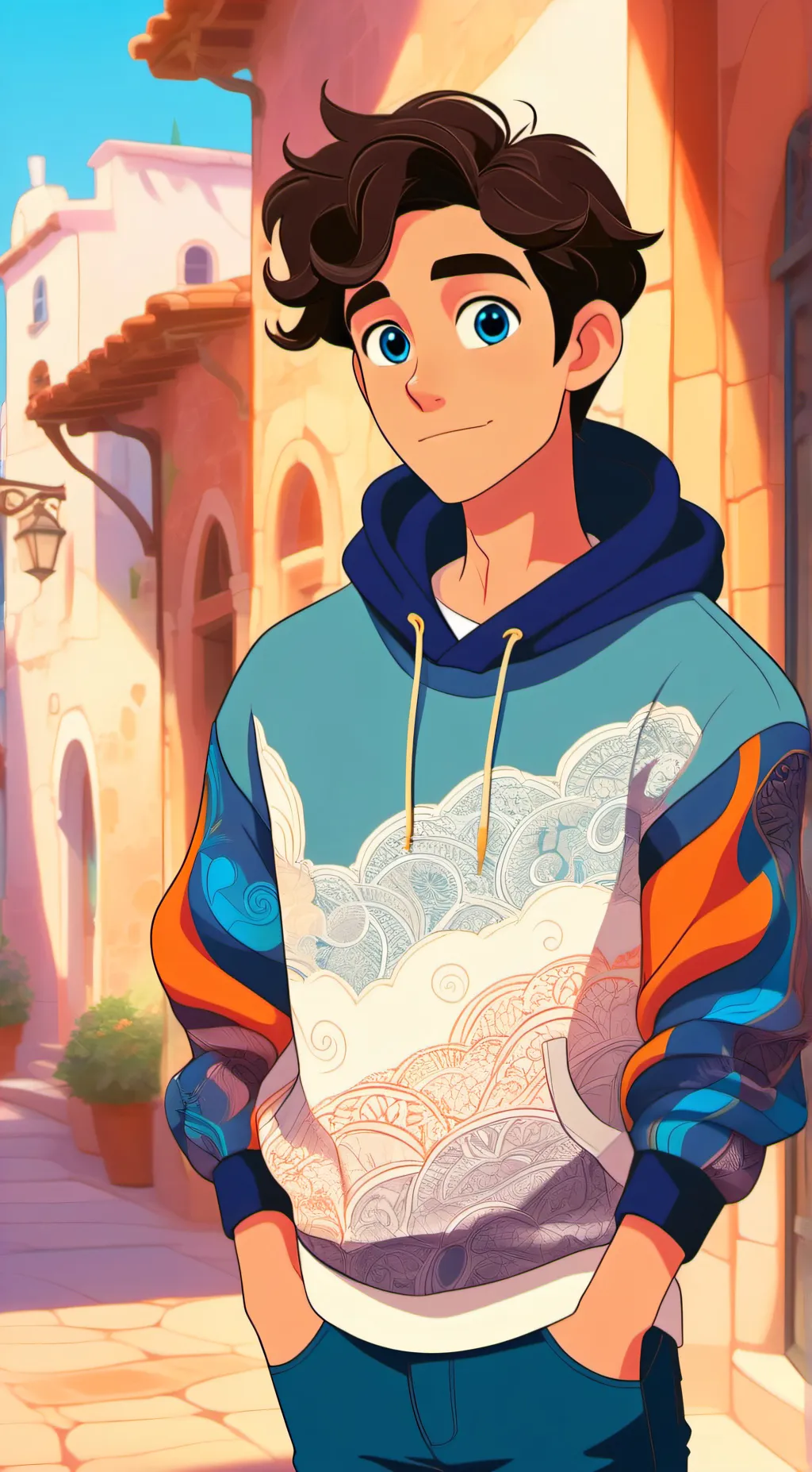 ai character: Levi background