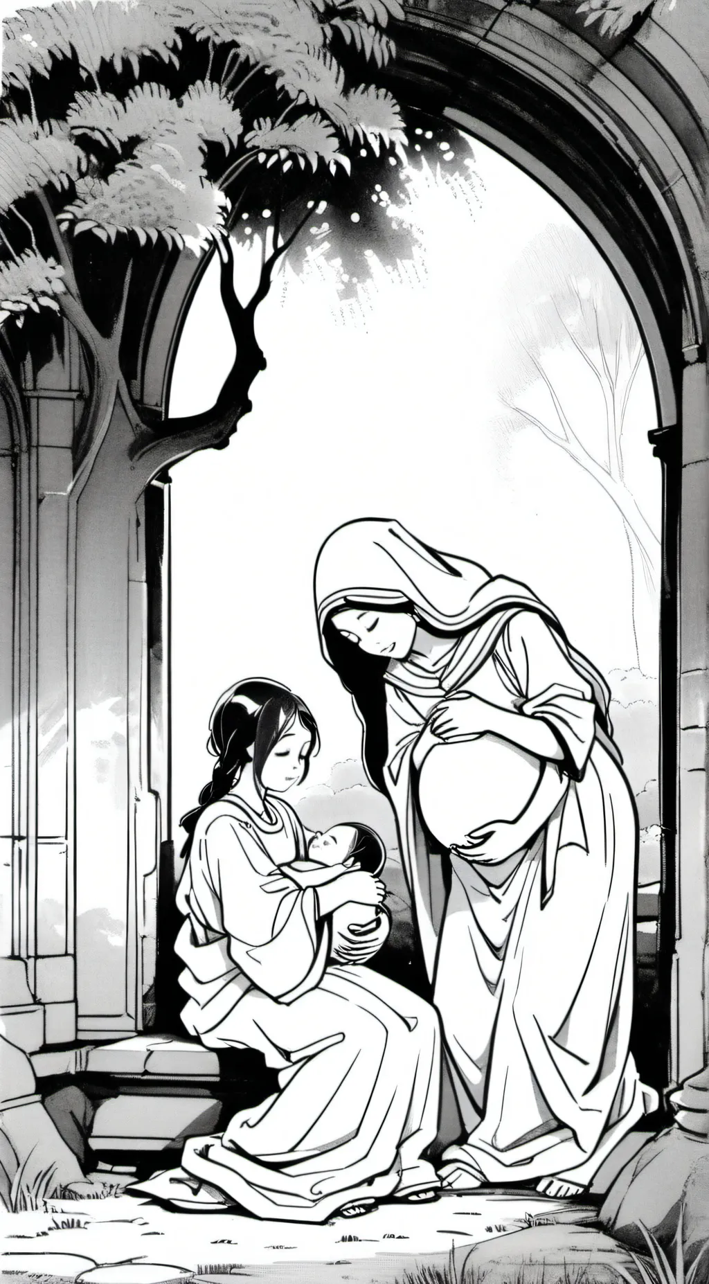 ai character: Baby ragatha background