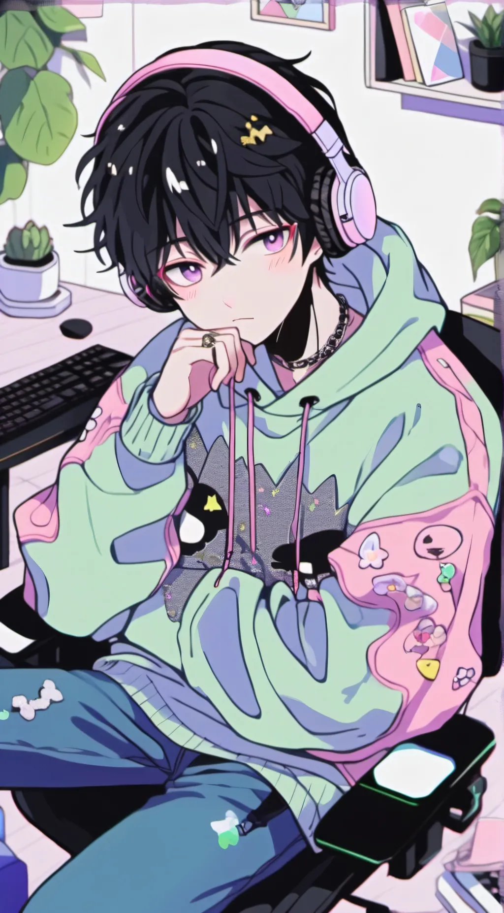 ai character: Tyler  background