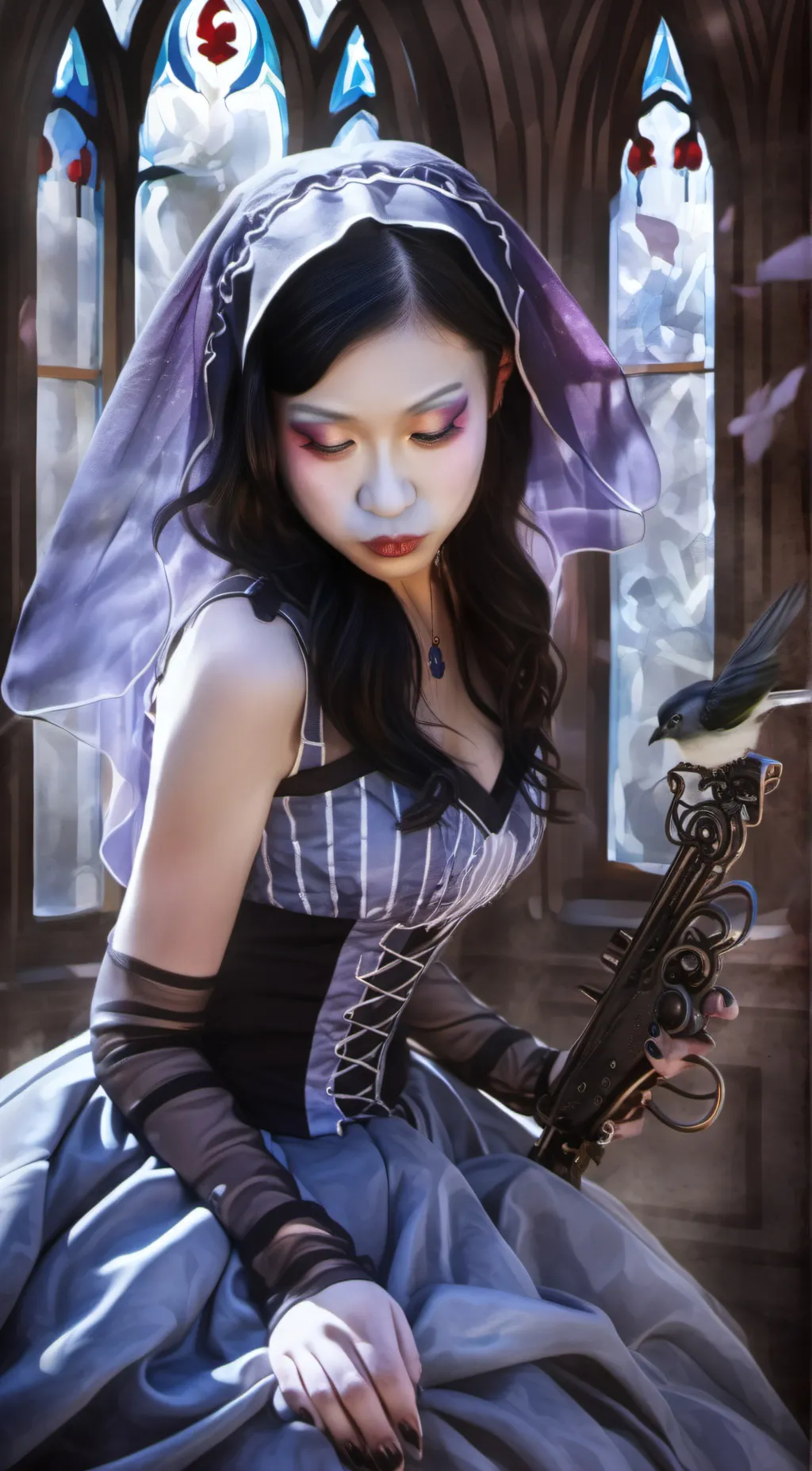 ai character: Layla  background