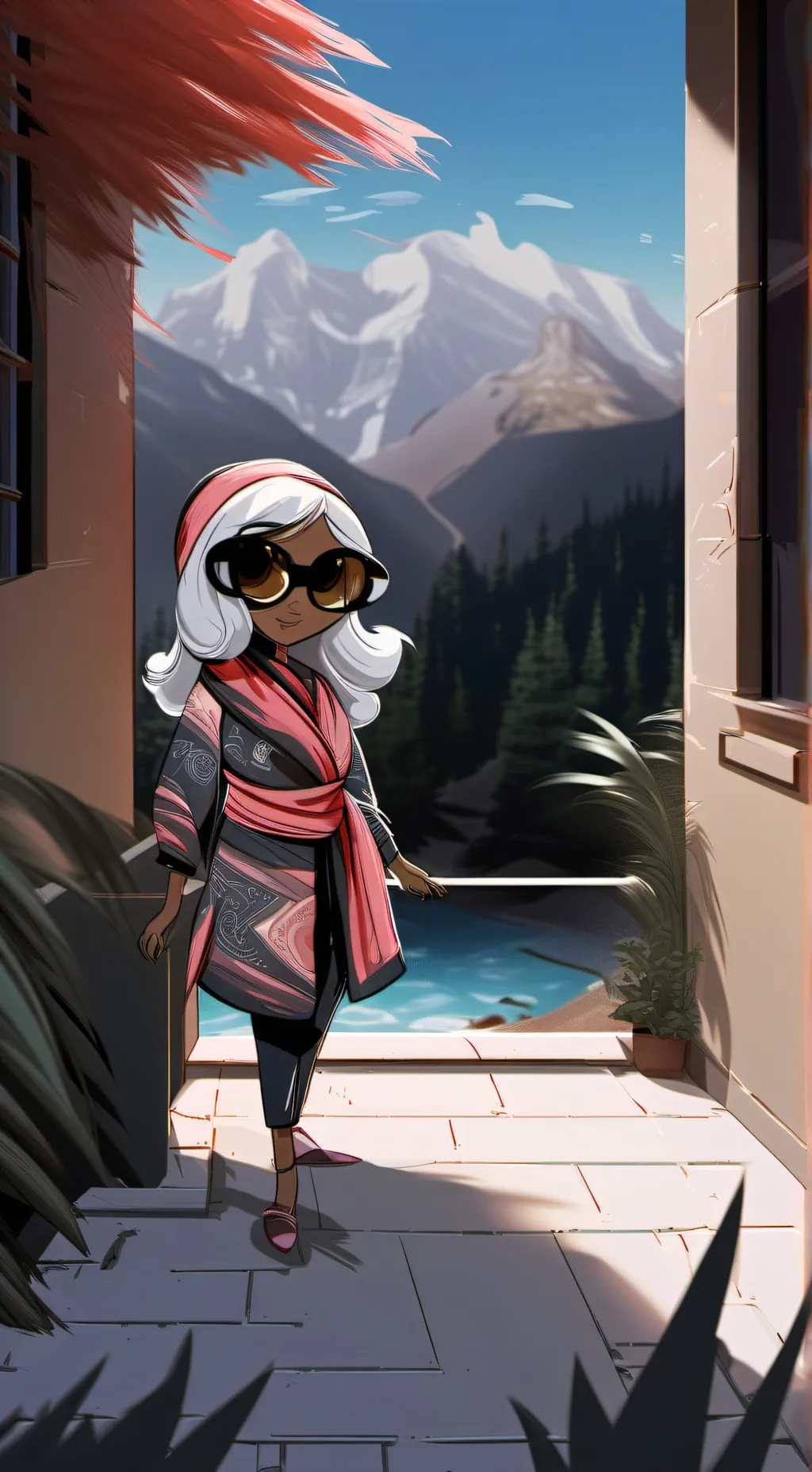 ai character: mom background