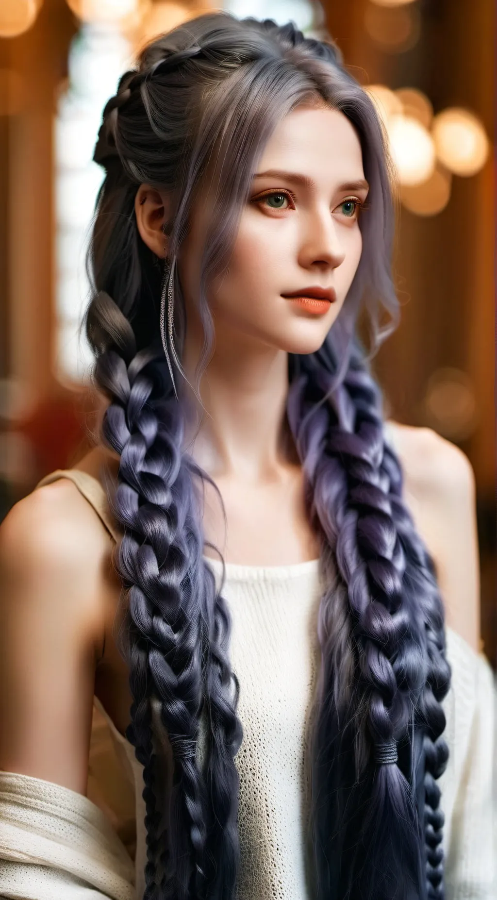 ai character: Alexa  background