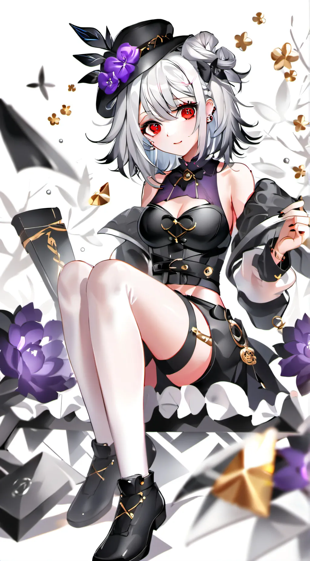 ai character: mha background