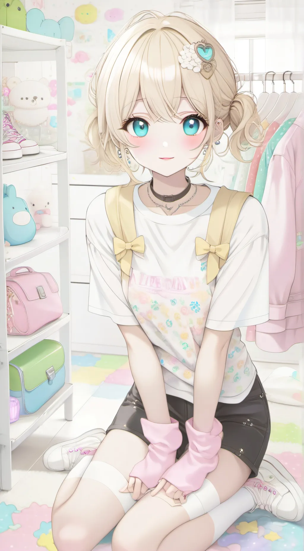 ai character: Zoey  background