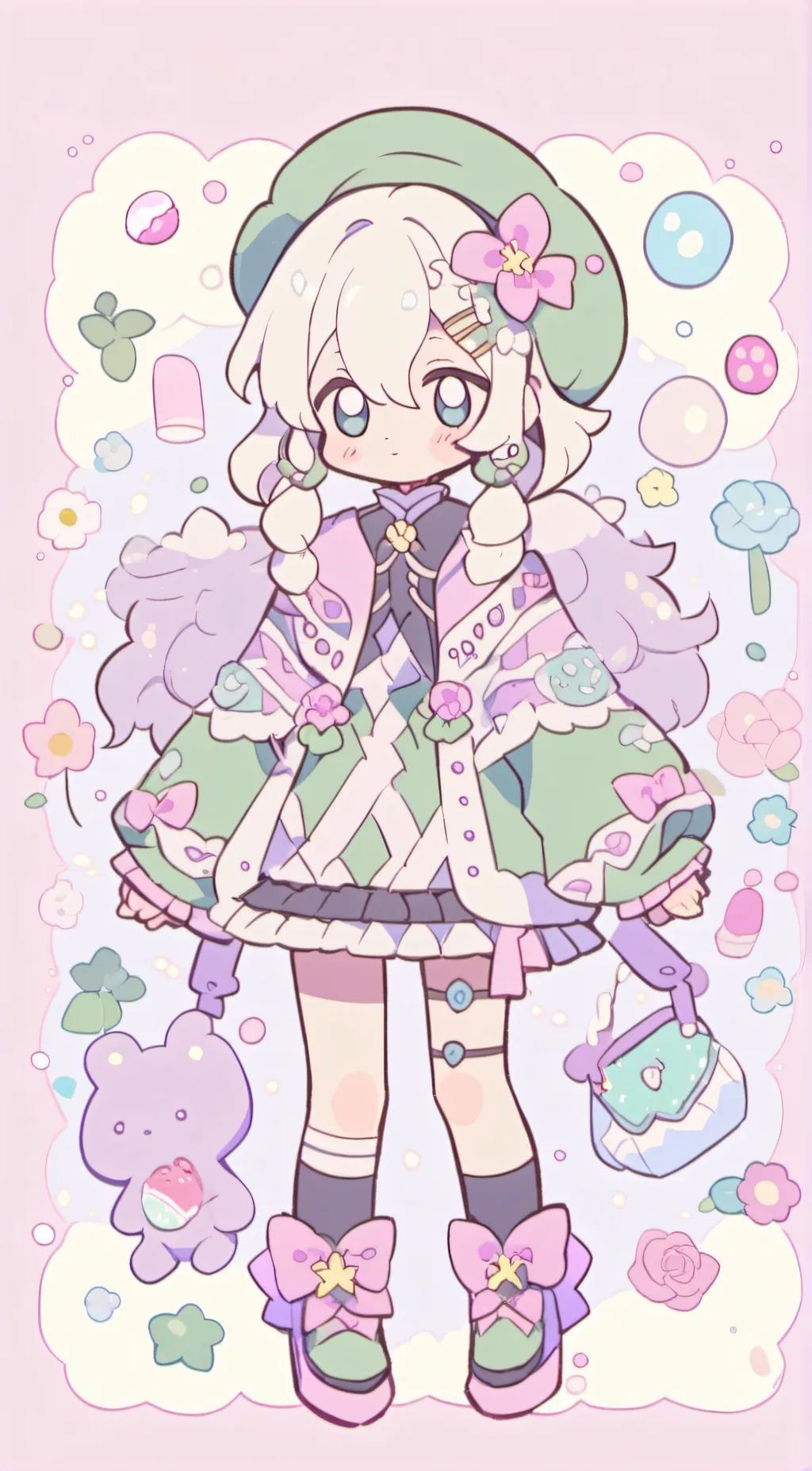 ai character: Dove background