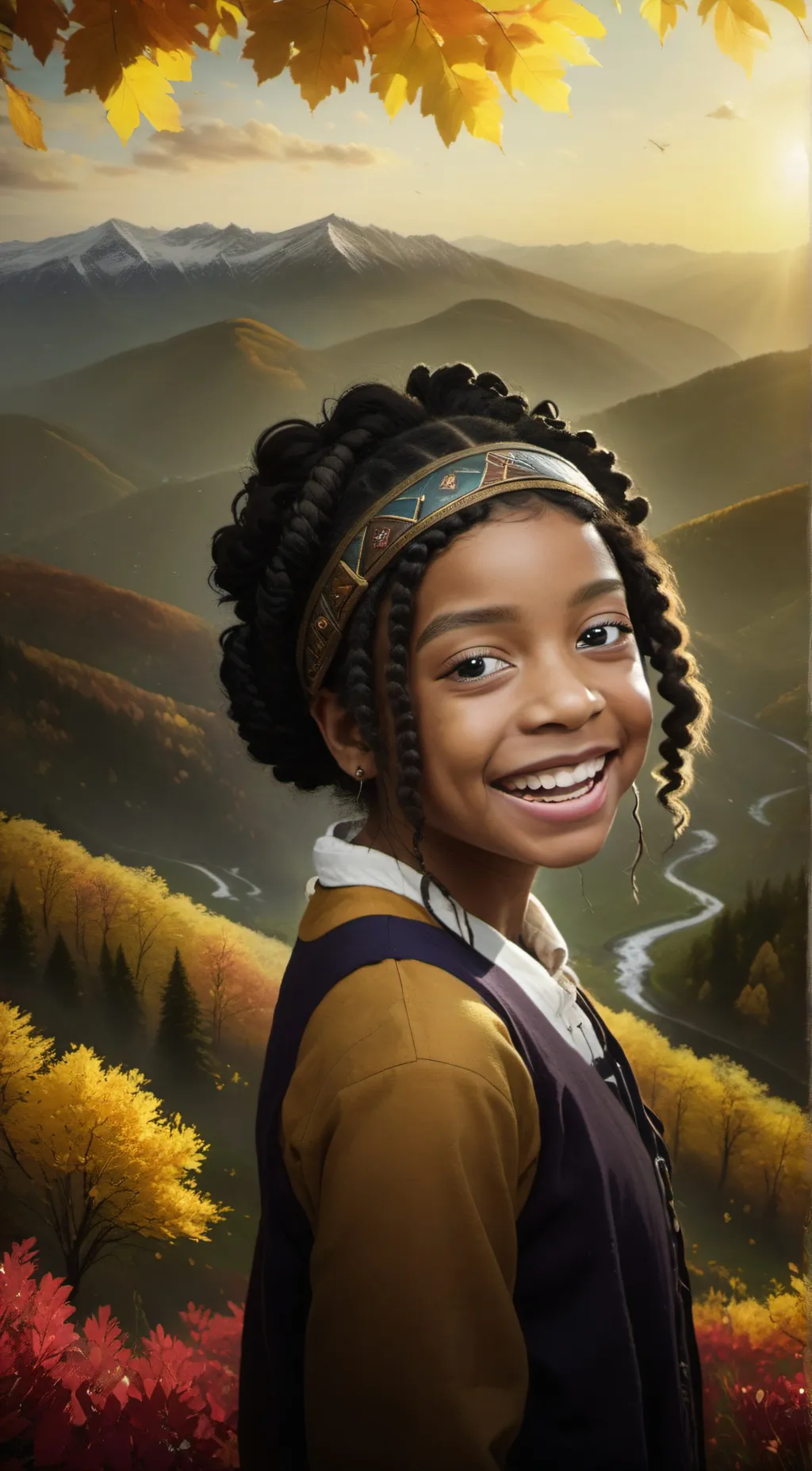 ai character: Evelyn background