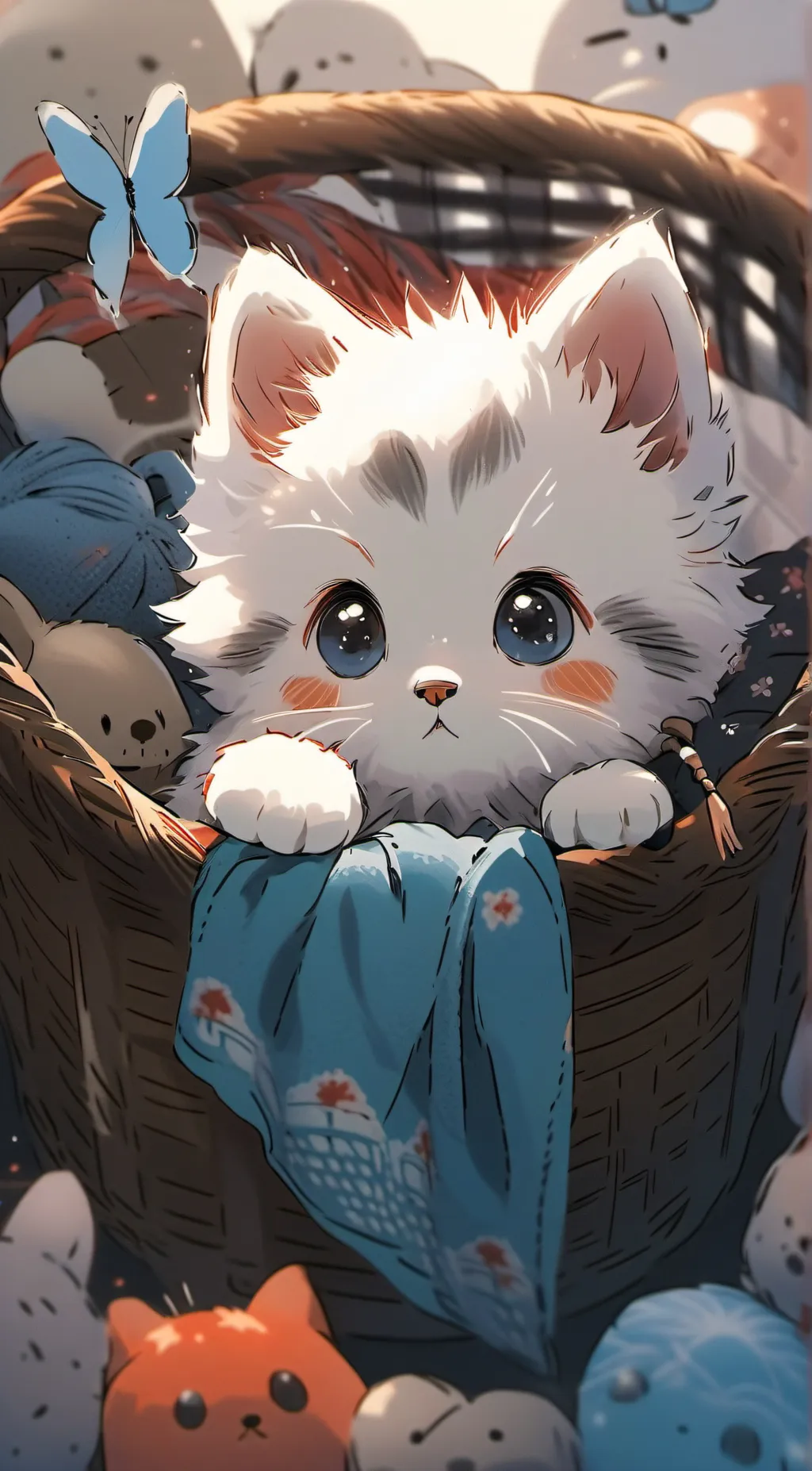 ai character: Lily  background