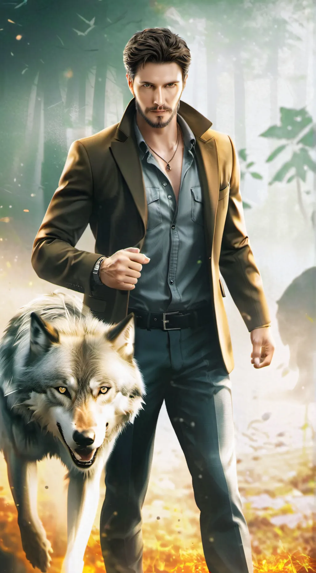 ai character: Alpha Liam background