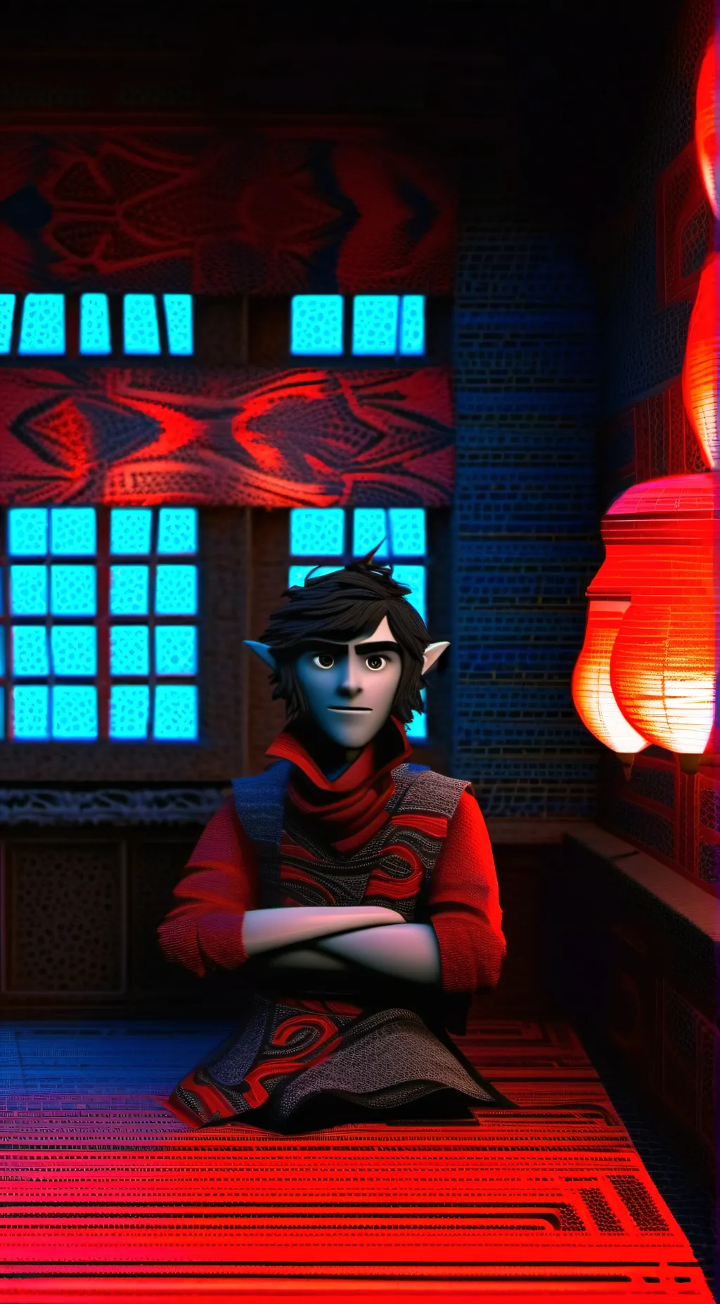 ai character: troll Jim background