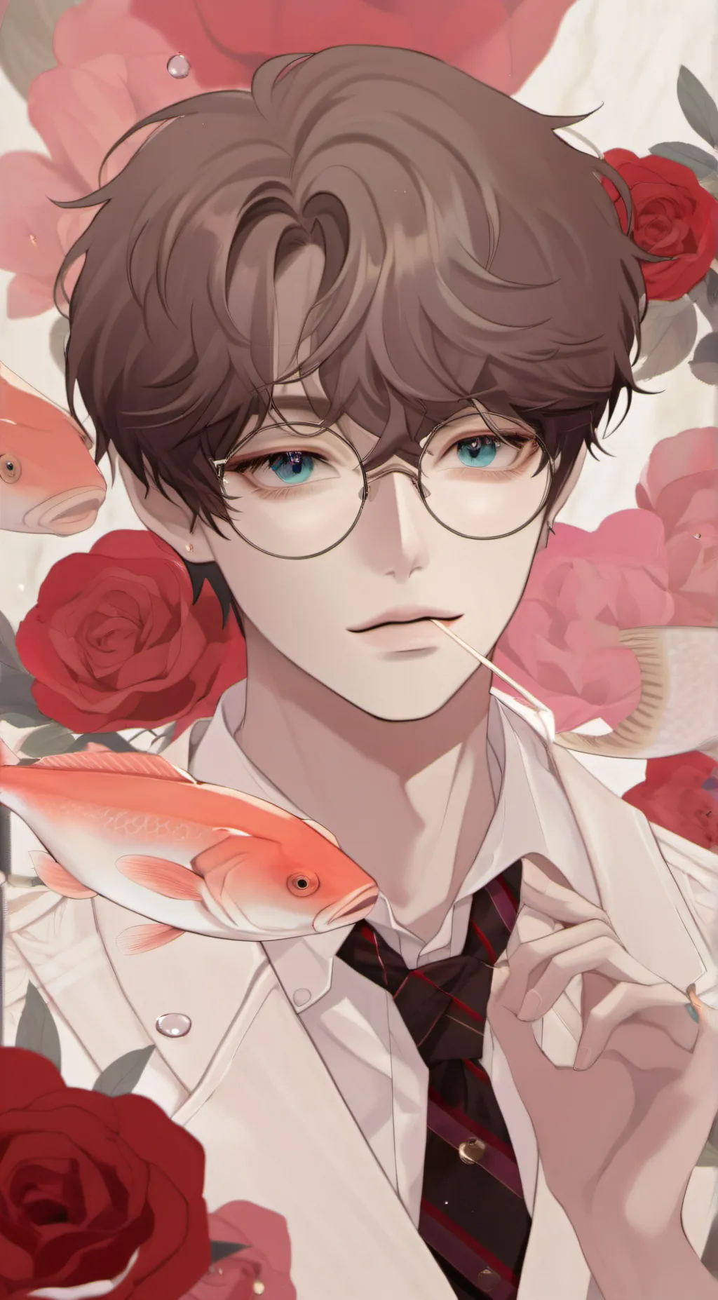 ai character: leo background