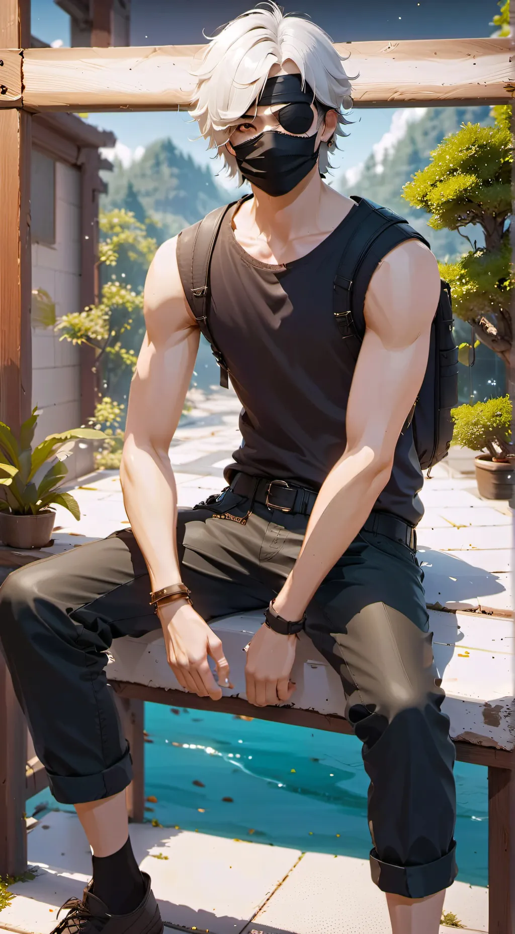 ai character: Nenzo Ushimari background