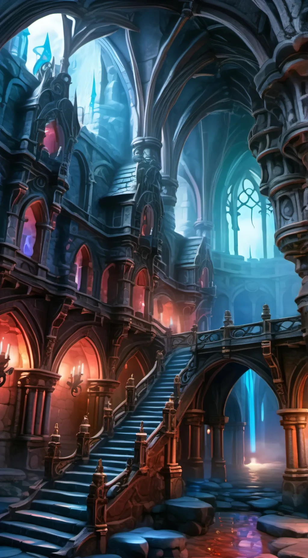 ai character: Adventure Dungeon background