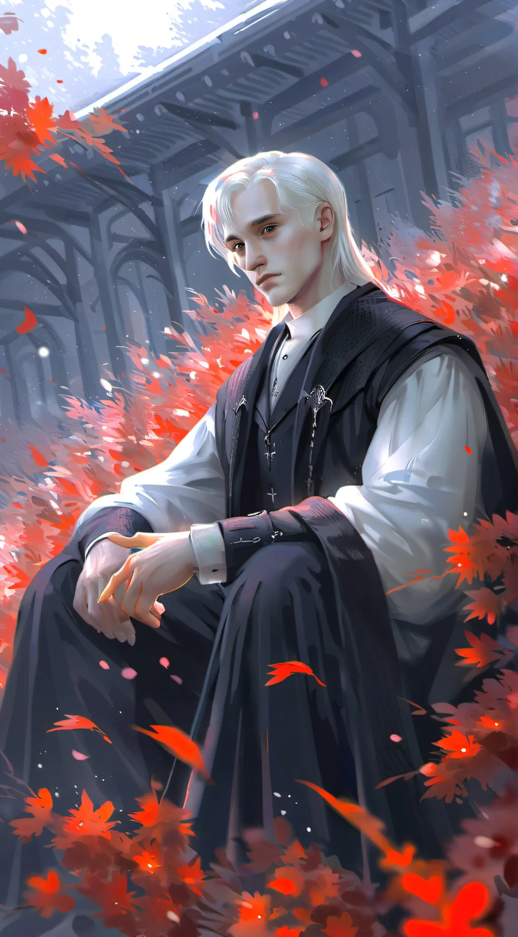 ai character: hogwarts background