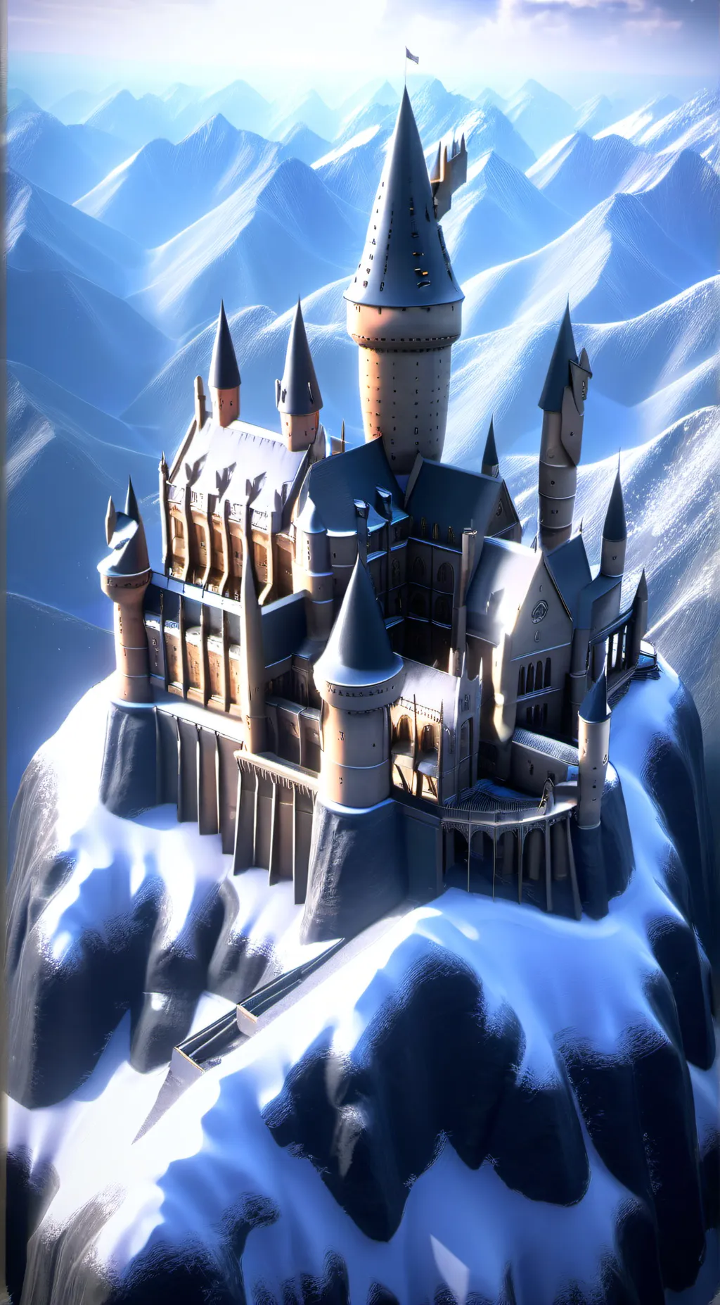 ai character: Hogwarts  background