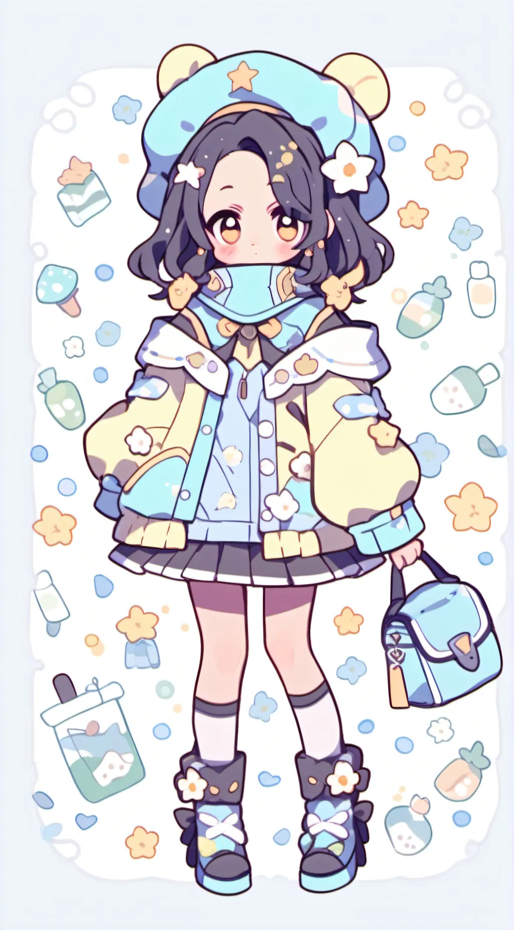 ai character: lily background