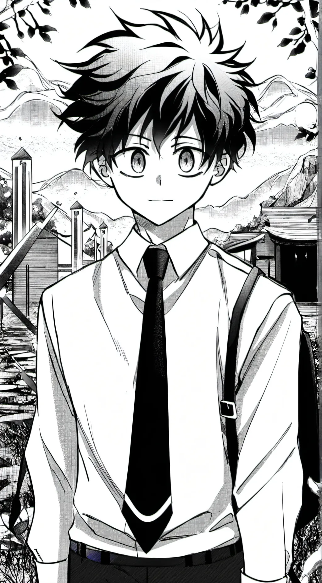 ai character: mha background