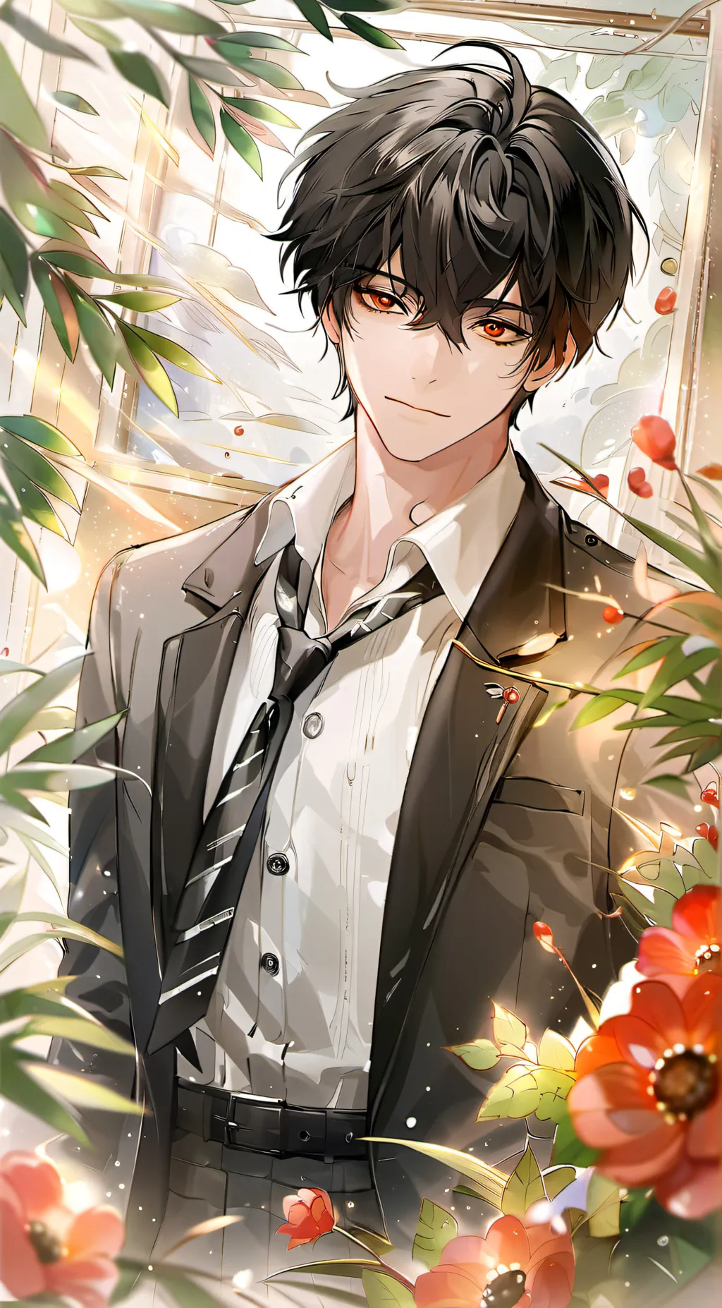 ai character: void background