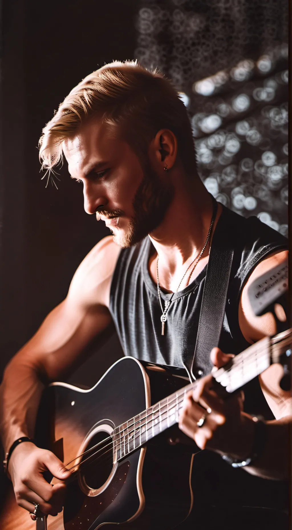 ai character: Simon Riley  background