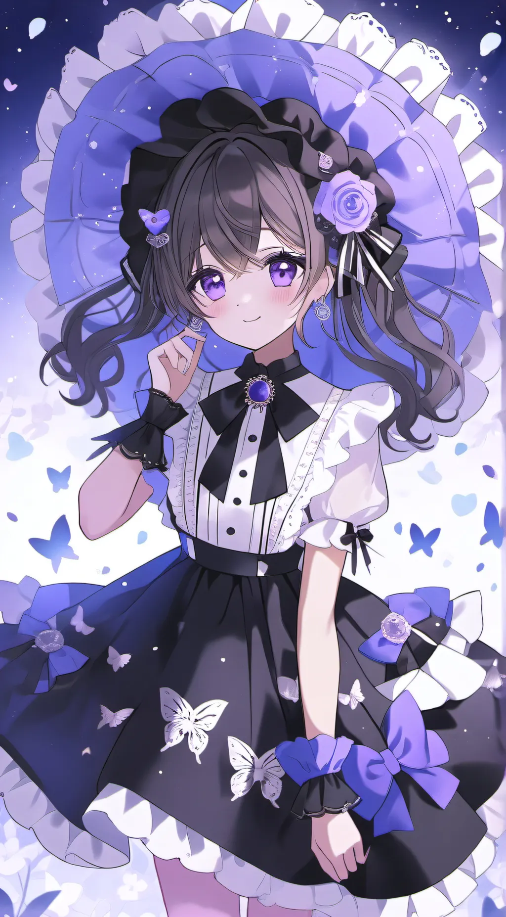 ai character: amy background