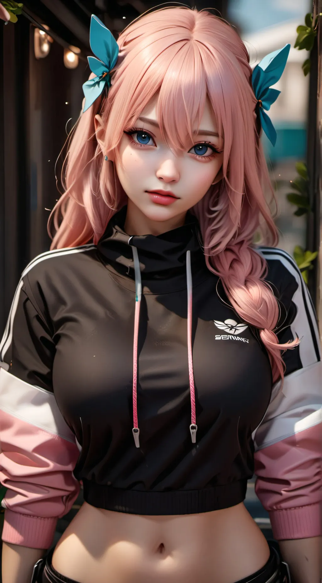 ai character: Kaori background