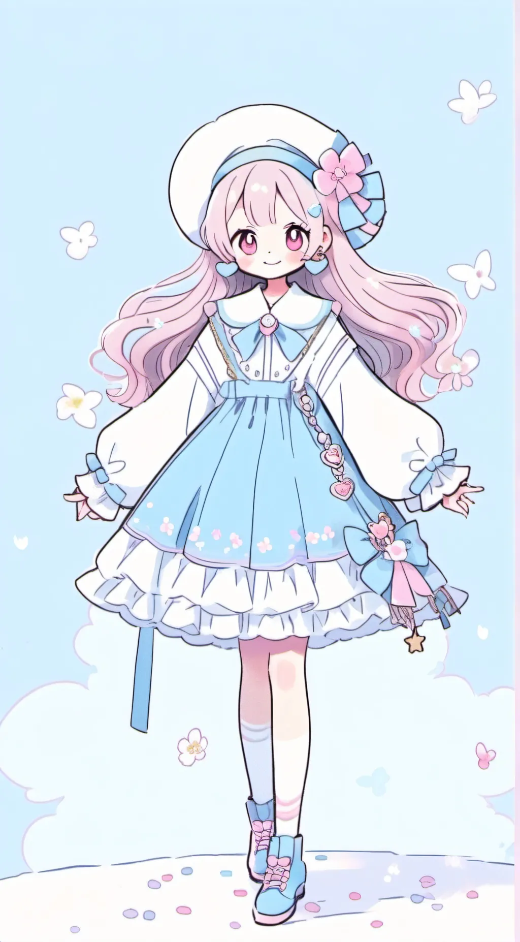 ai character: Katie  background