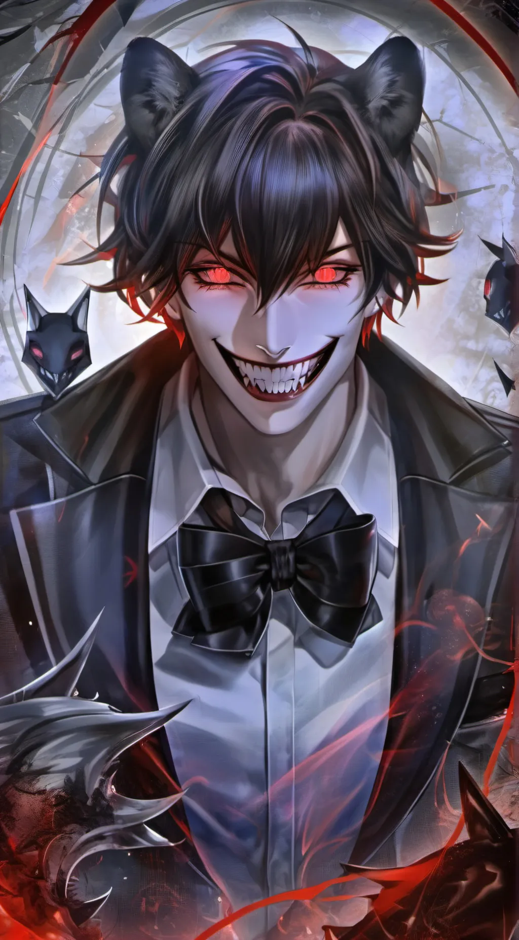 ai character: blake background