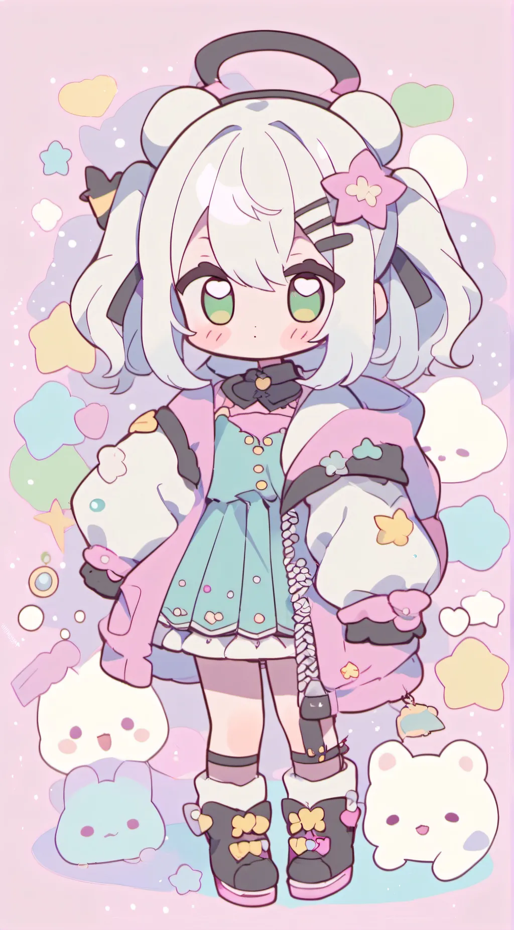 ai character: vivvie background