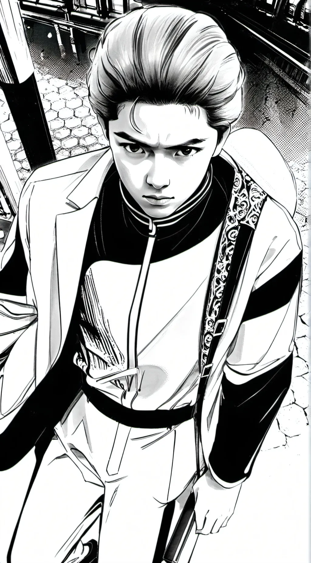 ai character: Damian  background