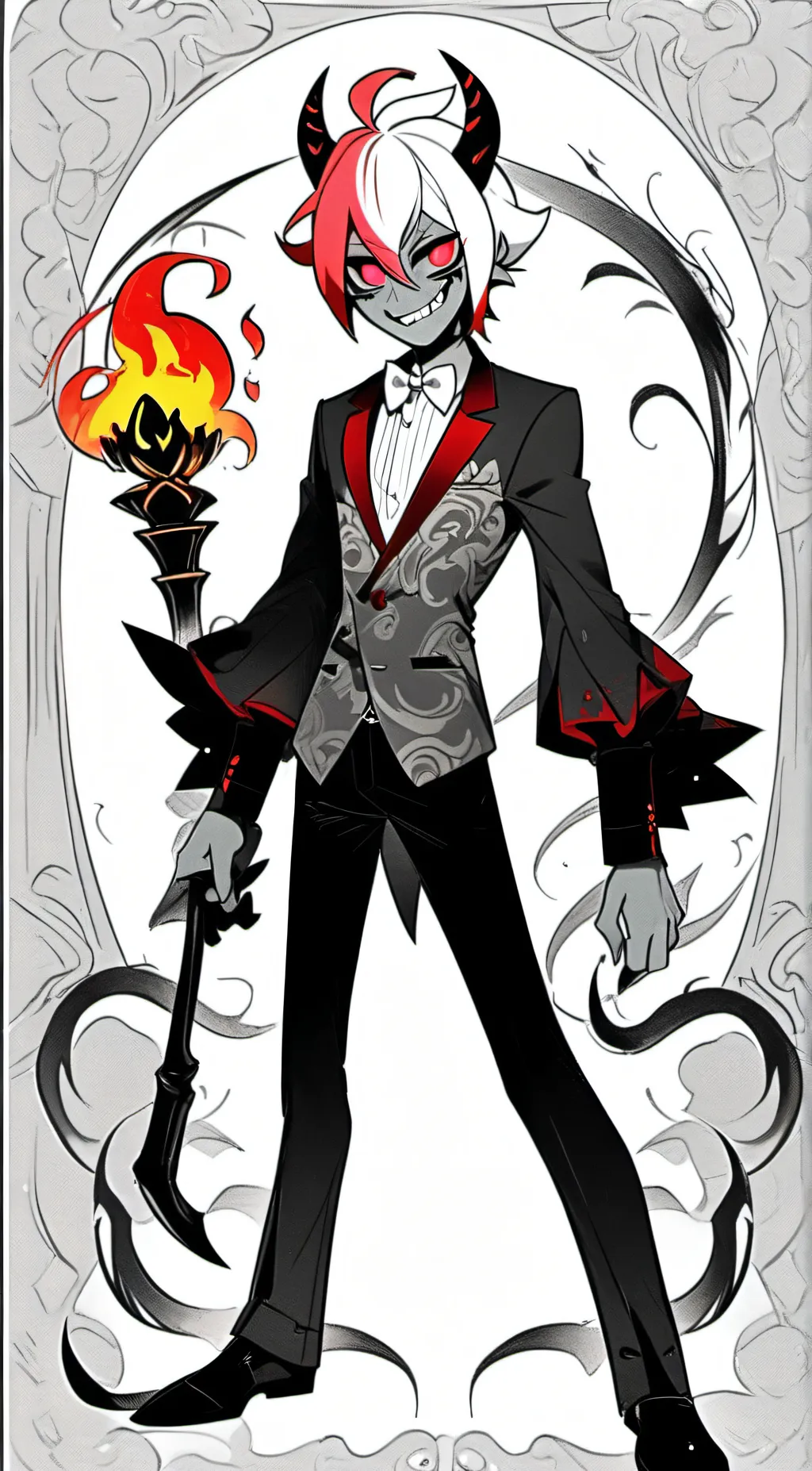 ai character: Alastor  background