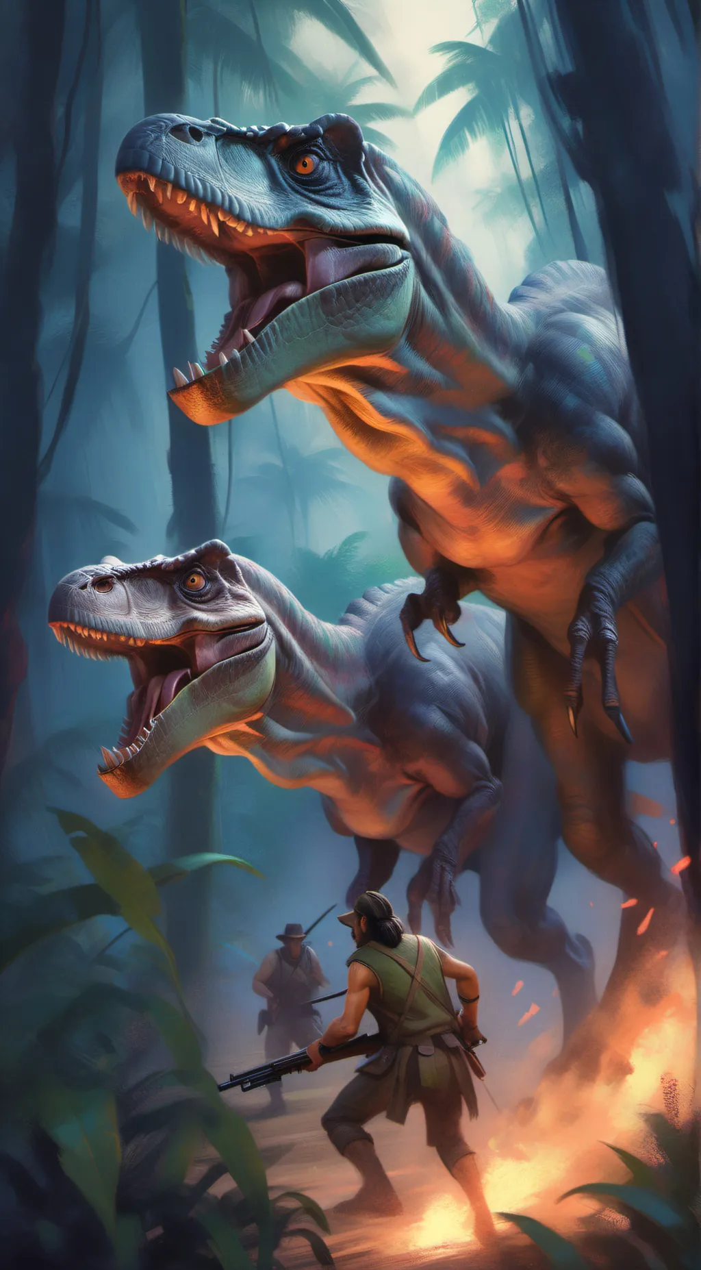 ai character: Isla sorna background